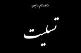 ابراز همدردی اداره ورزش و جوانان ایذه  و باشگاه فرهنگی ورزشی انشان پارس ایذه با مدیر روابط عمومی باشگاه فولاد خوزستان