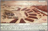 آرایش نظامی یاران امام حسین(ع) و سپاه یزید در روز عاشورا
