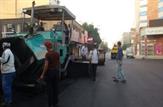 آغاز اجرای عملیات آسفالت کوی زیتون کارمندی اهواز