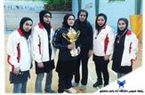 قهرمانی دختران دانشگاه آزاد بندرماهشهر در مسابقات بدمینتون دانشجویان استان خوزستان