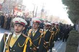تشییع و خاکسپاری فرمانده کهگیلویه و بویراحمدی یگان تکاور نیک‌شهر در یاسوج+ تصاویر