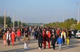 همایش پیاده روی بزرگ خانوادگی در بندر ماهشهر برگزار شد.