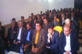 استقبال بی نظیر از دکتر منوچهر جوانمردی در نشست هم اندیشی اصلاح طلبان بهمیی