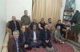 دیدار رزمندگان قدیمی گردان امام حسین شهرستان رامهرمز با حاج نوذر یوسفی (جانباز و رزمنده)