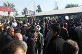 گزارش متنی-تصویری از تشییع و خاکسپاری پنج شهید مدافع حرم در اهواز