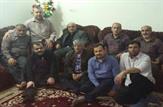دیدار رزمندگان قدیمی گردان امام حسین رامهرمز با حاج صادق شا امیری رزمنده و جانباز انقلاب