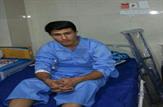 مدافع ایذه ای جوانان نفت اهواز پای خود را به تیغ جراحان سپرد.