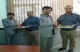 تجلیل شهرداری ایذه از فیروز بیگلری خبرنگار پایگاه اطلاع رسانی عصر جهان
