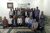 دیدار رزمندگان قدیمی گردان امام حسین(ع)شهرستان رامهرمز با سید مصطفی طباطبایی+عکس