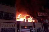 آتش سوزی یک واحد سفره خانه سنتی در آبادان
