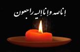 پیام تسلیت قائم مقام سازمان همیاری شهرداری های استان کهگیلویه و بویرحمد به مناسبت رحلت پدر  سردار شهید 'ماندنی چیره نژاد'
