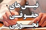 مردم انتظار شنیدن اخبار حقوق های چند ده میلیونی را ندارند/به حقوق نجومی خاتمه داده شود