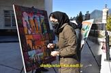 برگزاری نمایش خیابانی و نقاشی در یاسوج / نه به اسلحه ؛ نه به خشونت ؛ نه به نزاع