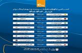 اعلام اسامی تیم داوری بازی‌های هفته ۲۹ لیگ برتر فوتبال ایران|اینفوگرام