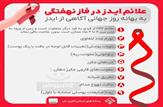 علایم ایدز در فاز نهفتگی چیست؟|اینفوگرافی