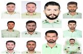 تصویر و اسامی شهدای جان برکف حمله تروریستی به مقر انتظامی راسک