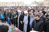 تشییع پیکر مطهر شهید گمنام در  اهواز