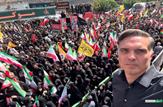سلفی خبرنگار CNN از مراسم تشییع پیکر مهر شهدای اقتدار