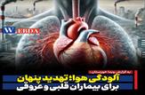 آلودگی هوا؛ تهدید پنهان برای بیماران قلبی و عروقی
