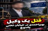 قتل وکیل دادگستری در یاسوج/ سوءقصد مسلحانه در بلوار عدل