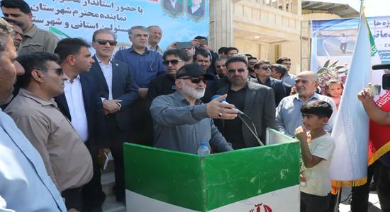 <span class='caption-tdf'>استاندار خوزستان در آئین افتتاح ساختمان شهرداری باوج:</span>&nbsp;بخش ابوالفارس رامهرمز از بن‌بست خارج می‌شود / احداث پل جدید و جاده دسترسی ابوالفارس در دستور کار قرار گرفت / کلنگ‌زنی جاده ۲۳ کیلومتری بخش ابوالفارس رامهرمز